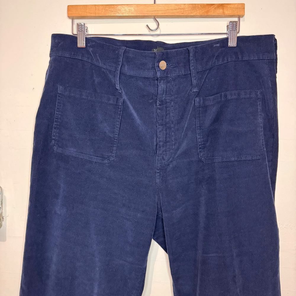 J. Crew Navy Blue Cropped Corduroy Pants